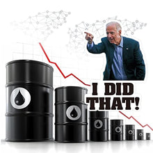 Load image into Gallery viewer, 100 Pcs I Did That Biden Stickers, Joe Biden Stickers Funny I Did That - Pointed to Your Left,Biden Humor Decals Car Bumper Reflective Waterproof Stickers for Gas Pump Motorcycle Helmet Laptop Window