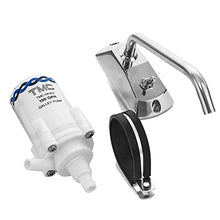 Load image into Gallery viewer, TMC Marine Electric Galley Water Pump Kit with Faucet for Boats, RVs and Trailers, Five Oceans FO738