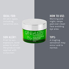 Load image into Gallery viewer, CANE AUSTIN Acne Retexture Pad, Exfoliating Facial Treatment Wipes with Salicylic and Glycolic Acids for Anti Aging Benefits, Unscented 60 Count