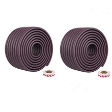 Load image into Gallery viewer, Baby Proofing Safe Edge & Corner Guards Cushion 13ft - Thickened Child Safety Furniture Bumper & Table Protectors. Pre-Taped Corners(W Brown)