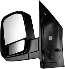 Load image into Gallery viewer, Driver Side Textured Side View Mirror for 08-14 Chevy Express & GMC Savana 1500, 08-17 Chevy Express 2500 3500, GMC Savana 2500 3500 - with Blind Spot Corner Glass - GM1320395