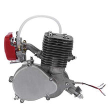 Load image into Gallery viewer, 100cc Bicycle Engine kit, 2 Stroke Motorized Bike Kit Petrol Gas Engine Kit, Turn Your Pedal Bike Into an Electric Bike (Silver)