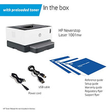 Load image into Gallery viewer, HP Neverstop Laser Printer 1001nw, Wireless Laser with Cartridge-Free Monochrome Toner Tank (5HG80A)