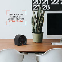 Load image into Gallery viewer, Sharper Image RADIUS 5H Personal Space Heater , Black