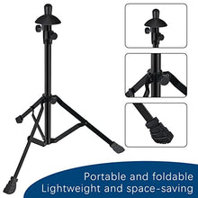 Load image into Gallery viewer, EASTROCK Trombone Stand, Retractable Height Adjustment, Triangular Stable Construction for Standard-sized Trombone