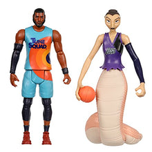 Load image into Gallery viewer, Moose Toys Space Jam: A New Legacy - 2 Pack - On Court Rivals - Lebron & White Mamba, (14578)