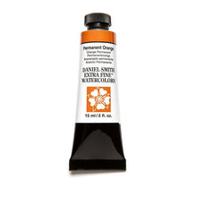 Load image into Gallery viewer, DANIEL SMITH Extra Fine Watercolor 15ml Paint Tube, Permanent Orange
