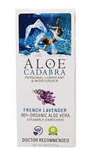 Load image into Gallery viewer, Aloe Cadabra Natural Personal Lubricant and Organic Vaginal Moisturizer for Men, Women & Couples - French Lavender Essential Oil, 2.5 Ounce (Pack of 2)