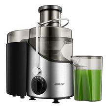 Load image into Gallery viewer, Juicer Machines, 600W Juicer Extractor with 3" Wide Mouth, Max Power 1200W, for Vegetable and Fruit with 3-Speed Setting, Easy to Clean