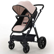 Load image into Gallery viewer, Baby Stroller Newborn Carriage Infant Reversible Bassinet to Luxury Toddler Vista Seat for Boy Girl Compact Single All Terrain Babies Pram Strollers Add Stroller Cover, Cup Holder, Net