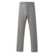 Load image into Gallery viewer, Pants for Men Sweatpants,Men's Casual Plaid Print Party Suit Pants Stretch Feet Pants with Pockets,Skinny Stretchy Pants Slim Fit Slacks Tapered Trousers