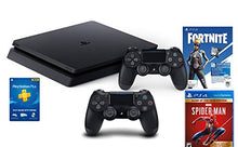 Load image into Gallery viewer, Holiday Family Bundle Sony Playstation 4 1TB Slim- Jet Black