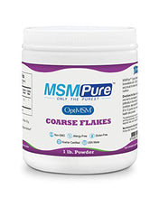 Load image into Gallery viewer, Kala Health MSMPure Coarse Powder Flakes, Organic Sulfur Crystals, 99.9% Pure Distilled MSM Supplement, Made in The USA, 1lb