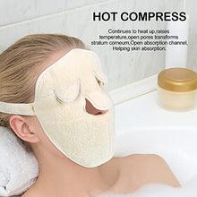 Load image into Gallery viewer, 2 Pieces Towel Mask Reusable Face Towel Mask Facial Steamer Towel Moisturizing Towel Mask Beauty Skin Care Mask for Women Girls