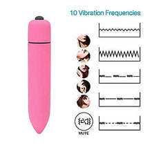 Load image into Gallery viewer, 2PC Bullet Vibrator 10 Speed Waterproof Chest Abdomen face Neck Buttocks Legs Simulator for Women C0uples