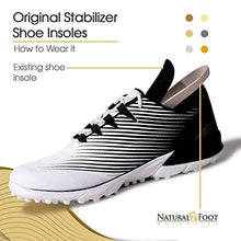 Load image into Gallery viewer, Natural Foot Orthotics Original Stabilizer for Medium to High Arches – Arch Support Shoe Insoles/Inserts for Plantar Fasciitis Relief | Good for Feet, Legs, Back, Heel & Joint Pain | Made in USA