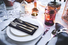 Load image into Gallery viewer, Ruvanti Kitchen Cloth Napkins 12 Pack 18 X 18 Inch Dinner Napkins Soft, Comfortable, Reusable Napkins,Durable Linen Napkins, Perfect Table Napkins, Sky Blue Napkins for Dinners, Parties & Weddings.