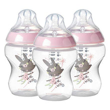Load image into Gallery viewer, Tommee Tippee Closer to Nature Newborn Baby Feeding Starter Set - Pink, Girl (Design May Vary)