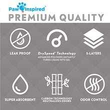 Load image into Gallery viewer, Paw Inspired Disposable Guinea Pig Cage Liners | Bamboo Charcoal Odor Controlling | Super Absorbent Liners Pee Pads for Ferrets, Rabbits, Hamsters, and Small Animals (17” x 27” (C&C 2 x 1), 8 Count)