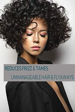 Load image into Gallery viewer, GIOVANNI 2chic Frizz Be Gone Shampoo Anti Frizz Natural Hair Smoothing Formula with Shea Butter & Sweet Almond Oil, Macadamia, Coconut, Sulfate & Paraben Free, Color Safe, 8.5 Fl Oz