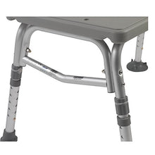 Load image into Gallery viewer, Drive Medical Plastic Tub Transfer Bench with Adjustable Backrest (Color May Vary)