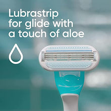 Load image into Gallery viewer, Gillette Venus Tropical Disposable Razors for Women, 3 Count, Designed for a Smooth Shave, Tropical Fragrance Scented Handles