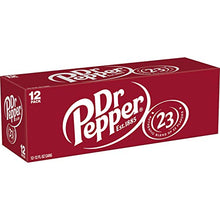 Load image into Gallery viewer, Dr Pepper, 12 fl oz cans (Pack of 12)