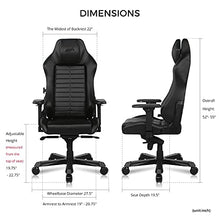 Load image into Gallery viewer, DXRacer Master Module Gaming Chair Ergonomic Office Executive Chair, Video Game Chair | Sliding Headrest, Car-Seat Lumbar Support, 4D Metal Armrest, Replaceable Seat Cushion & Removable Backrest
