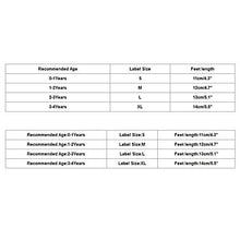 Load image into Gallery viewer, 1Pair Children's Kids Baby Boys Girls Cartoon Cat Floor Socks Thicken Anti-Slip Baby Step Shoes Sock (Khaki, S)