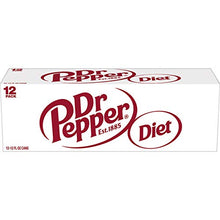 Load image into Gallery viewer, Diet Dr Pepper, 12 fl oz cans (Pack of 12)