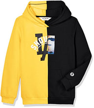 Load image into Gallery viewer, Kid Nation Kids Unisex Soft Fleece Hoodie Special Hooded Sweatshirt for Boys or Girls XS Black/Yellow