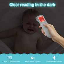 Load image into Gallery viewer, Touchless Thermometer-Forehead Thermometer with Fever Alarm and Memory Function – Ideal for Babies, Infants, Children, Adults, Indoor, and Outdoor Use
