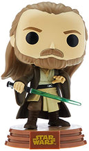 Load image into Gallery viewer, Funko Pop! Star Wars: Across The Galaxy - Qui-Gon Jinn Vinyl Bobblehead, Amazon Exclusive