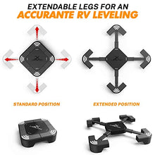 Load image into Gallery viewer, CARMTEK Camper Levelers 2Pack Set with Level Wizard - Wireless RV Leveling System