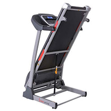 Load image into Gallery viewer, Sunny Health & Fitness Portable Treadmill with Auto Incline, Device Holder, Pulse Grips, 220 LB Max Weight and Shock Absorbers - SF-T7705
