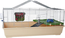 Load image into Gallery viewer, AmazonBasics Small Animal Cage Habitat With Accessories - 49 x 27 x 21 Inches, Jumbo