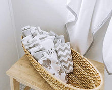 Load image into Gallery viewer, Spasilk Bath Hooded Towels & Washcloths Set for Babies, 23-Piece Gift Set, Grey, (Gift GBA23 0501)