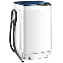 Load image into Gallery viewer, RELAX4LIFE Washing Machine Portable Washer W/ 10 Lbs Weight Capacity Washer and Dryer Full Automatic Washing Machine (Blue&White)