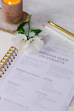 Load image into Gallery viewer, Wedding Planner Marble Gold - Undated Bridal Planning Diary Organizer - Hard Cover, Pockets & Online Support