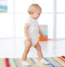 Load image into Gallery viewer, Gerber Unisex-Baby Newborn 3 Pack Pullon Short Sleeve Shirt, White, 6-9 Months
