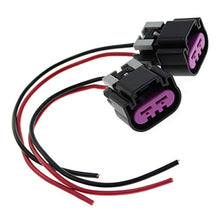 Load image into Gallery viewer, AUTOKAY 2 PCS Electric Fan Pigtail Connector Switch Harness Set for GM Chevy Truck 2005-2012