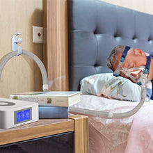 Load image into Gallery viewer, CPAP Hose Hanger with Anti-Skid Function,CPAP Hose Organizer and Headband Hook Combined into one. Provide Stable and Tangle Free CPAP Pipeline System to Make You Sleep Better
