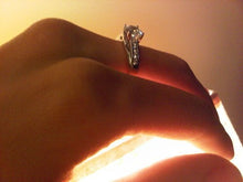 Load image into Gallery viewer, Size - 5.5 - Solid 925 Sterling Silver Solitaire Round CZ Cubic Zirconia Engagement Ring 1.5ct