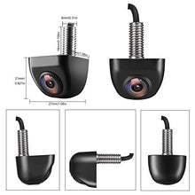 Load image into Gallery viewer, NATIKA Backup/Front View Camera,IP69K Waterproof Great Night Vision HD and Super Wide Angle Metal OEM Style Reverse Rear View Backup Camera for Cars Pickup Trucks SUVs RVs Vans (Black)