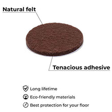 Load image into Gallery viewer, X-PROTECTOR Premium Ultra Large Pack Felt Furniture Pads 181 Piece! Felt Pads Furniture Feet All Sizes – Your Best Wood Floor Protectors. Protect Your Hardwood Flooring with 100% Satisfaction!