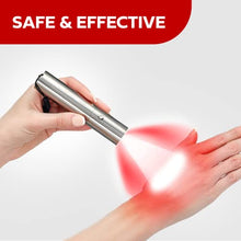 Load image into Gallery viewer, Exerscribe Red Light Therapy for Face and Body Use - RedTonic Handheld LED Infrared Light Device with 630nm, 660nm & 850nm Wavelengths