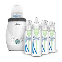 Load image into Gallery viewer, Dr. Brown's Milk Spa Breast Milk & Bottle Warmer with Anti-Colic Options+ Narrow Baby Bottles 8 oz/250 mL, with Level 1 Slow Flow Nipple, 4 Pack, 0m+