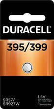 Load image into Gallery viewer, Duracell - 395/399 Silver Oxide Button Battery - long lasting battery - 1 count