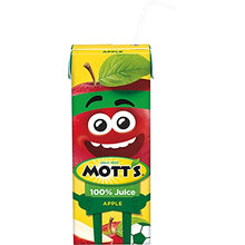 Load image into Gallery viewer, Mott's Original Apple 100% Juice, 6.75 Fluid Ounce Juice Box, 8 Count