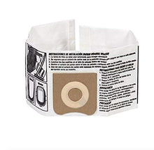 Load image into Gallery viewer, RIDGID 23738 VF3501 Wet Dry Vac High-Efficiency Dust Bags, Wet Dry Vacuum Filter Bags, Two Dust Collection Bags per Package